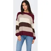 ONLY Atia Life Stripe Pullover Damen XS