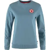 Fjällräven Pullover 1960 Logo Badge Sweater Women Dawn Blue-S