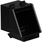 Efbe-Schott EFB Elektronik 38018.4-100, Schwarz, Polyurethan (PU), 16,5 mm, 18,1 mm