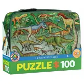 Eurographics Puzzle in einer Brotdose Dinosaurier 100 Teile