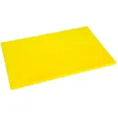 Hygiplas antibakterielles LDPE Schneidebrett gelb 450x300x10mm