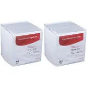Dräco Vliesstoff-Kompressen unsteril 10x10 cm 4fach 2x 2x100 St Kompressen