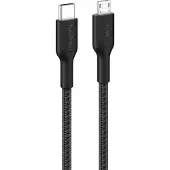 Belkin BoostCharge Pro USB-C auf Micro-USB-Kabel, schwarz