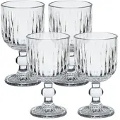 San Ignacio - Set von 4 Weingläsern 250 ml aus transparentem Kristallglas