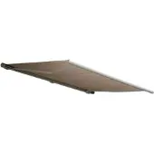Mendler Elektrische Kassettenmarkise T124, Markise Vollkassette 5x3m Polyester Sand