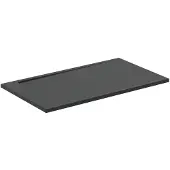 Ideal standard Ultra Flat S i.life Rechteck-Brausewanne, 1400x800x36mm, T5570FV, Farbe: Schiefer
