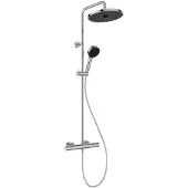 Ideal standard Duschsäule inkl. Thermostat Ceratherm T25+ Eco chrom glänzend A7212AA