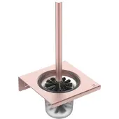 Ideal standard Alu+ WC-Bürstengarnitur BD593RO Rose, Wandhängend