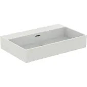 Ideal standard Extra Waschtisch, ohne Hahnloch, mit Überlauf, geschliffen, 700x450x150 mm, T389601, Farbe: Weiß