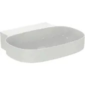 Ideal standard Linda-X Waschtisch, ohne Hahnloch, ohne Überlauf, 600x500x135 mm, T439501, Farbe: Weiß