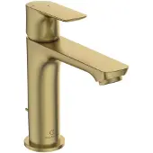 Ideal standard Waschtischarmatur Connect Air BlueStart Slim Grande, Ausladung 125mm A7013A2 Brushed Gold