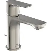 Ideal standard Waschtischarmatur Connect Air BlueStart Slim, Ausladung 107mm A7008GN Silver Storm