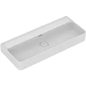 Ideal standard Waschtisch STRADA II ohne Hahnloch, Unterseite geschliffen 1000 x 430 x 170 mm weiß