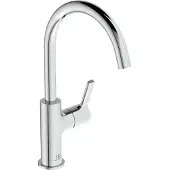 Ideal standard Joy Waschtischarmatur, hoher Auslauf, ohne Ablaufgarnitur, BC778AA, Farbe: Chrom