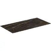 Ideal standard Conca Waschtischplatte, Ausschnitt mittig/links/rechts, 1000x505x6mm, T3971DG, Farbe: Marmor Noir Desir