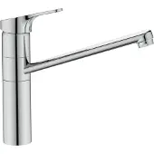 Ideal standard Cerafit Einhebel-Küchenarmatur, mit hoch angesetztem Auslauf, BlueStart, Ausladung 221mm, chrom, BC139AA