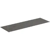 Ideal standard Conca Waschtischplatte, Ausschnitt mittig/links/rechts, 1585x505x6mm, T4202DI, Farbe: Pietra Grau
