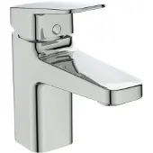 Ideal standard Waschtischarmatur Ceraplan BlueStart H75, Ausladung 103mm BD215AA Chrom