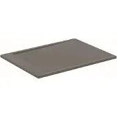 Ideal standard Rechteck-Brausewanne Ultra Flat S i.life 1200x800x32mm Quarzgrau 1200 x 800 x 30 mm Quarzgrau