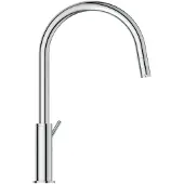 Ideal standard Ceraline Nuovo Küchenarmatur Ausladung 21,5 cm, 1-Funktionshandbrause, Niederdruck