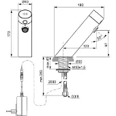 Ideal standard A7557XG Waschtischarmatur Sensorflow
