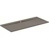 Ideal standard Rechteck-Brausewanne Ultra Flat S i.life 2000x900x30mm Quarzgrau 2000 x 900 x 30 mm Quarzgrau