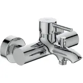 Ideal standard Badearmatur Ceraline Aufputz, Ausladung 119-126mm BC199AA Chrom