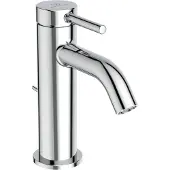 Ideal standard Ceraline Nuovo Waschtischarmatur, Ausladung 90mm, m.Ablgarn., BlueStart, BD758AA, Farbe: Chrom