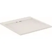 Ideal standard IS Quadrat-Brausewanne UltraFlatS i.life 900x900x30mm Carraraweiß