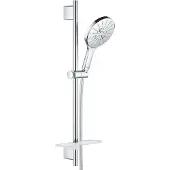 GROHE Rainshower SmartActive 150, 60 cm, 1,75 m, Wand, Chrom, G1/2