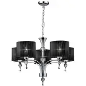 Azzardo Impress 5 Leuchte Schwarz Ø 63 x 88 cm 5-flammig E27