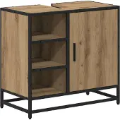 vidaXL Badezimmerschrank Artisan-Eiche 65 x 33 x 60 cm Holzwerkstoff