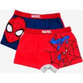 Marvel Boxer Unterhosen 2er-Pack, Mehrfarbig, 104