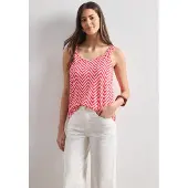Street One Shirttop Sommertop mit grafischem Muster