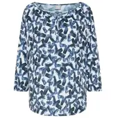 Rabe Bluse in Dunkelblau | Gr.: 48