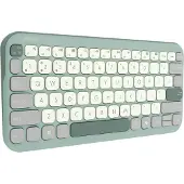 Asus KW100 KEYBOARD/GN/GE/81, 75%, Kabellos, Bluetooth, Scherenschalter, QWERTZ, Grün, Hellgrün