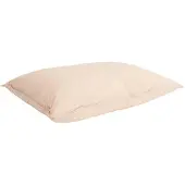 vidaXL Bettwäsche-Set Beige 135 x 200 cm Baumwolle, Kapok, Polyester