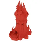 Feldherr Fates End Würfelturm Warlock kirschrot 3D-gedruckt unbemalt