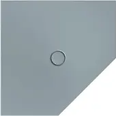 Bette BetteFloor Caro Fünfeck-Duschwanne mit BetteGlasur Plus, 1000x1000mm, 7211-412PLUS, Farbe: Quartz matt
