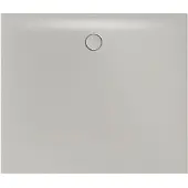 Bette BetteFloor Side Duschwanne mit Minimum-Wannenträger und BetteGlasur Plus, 1400x1200mm, 3394-410PLUS,T1, Farbe: Silver