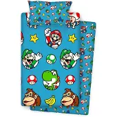 Nintendo Merchandising Super Mario Bros Bettwäschegarnitur 90 Cm