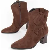 Montevita Stiefelette mit Absatz, Cacera Braun