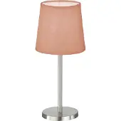 FHL Easy! FHL Eve Tischlampe, Tischleuchte Rosa E14 nickel 850226