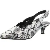 Simen Damen Sling Pumps 53220-36, 53220-37, 53220-38, 53220-39, 53220-40, 53220-41 SIM-8213A schwarz/grau 38