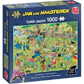 Jumbo Jan van Haasteren - Hunde - Hindernislauf (1000 Teile), 1000 Stück(e), Landschaft, 15 Jahr(e)