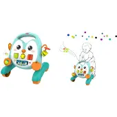 Mattel Fisher-Price 2-in-1 Musikalischer Pinguin-Lauflernwagen