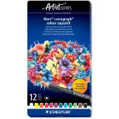 Staedtler Mars Lumograph Aqua 12 Pcs Bleistift