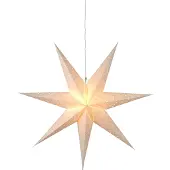 Star Trading Papierstern "Sensy Star 100" ca. 100 cm Ø, incl. Kabel, Farbe creme, 231-21