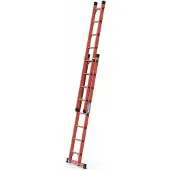 Zarges Vollkunststoff-Schiebeleiter Everest EFA 2E 2x8 Sprossen