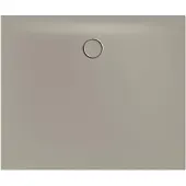 Bette BetteFloor Side Duschwanne mit Minimum-Wannenträger und BetteGlasur Plus, 1200x1000mm, 3383-416PLUS,T1, Farbe: Stone